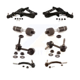 Front Control Arm Ball Joint Tie Rod End Link Kit (8Pc) For Chevrolet GMC Envoy