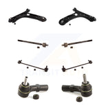 Front Control Arm And Ball Joint Tie Rod End Link Kit (8Pc) For Volkswagen Jetta