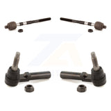 Front Steering Tie Rod End Kit For Chevrolet Colorado GMC Canyon Isuzu i-370