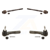 Front Steering Tie Rod End Kit For Chevrolet Malibu Pontiac G6 Saturn Aura