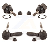 Front Suspension Ball Joint And Tie Rod End Kit For 2010 Cadillac SRX