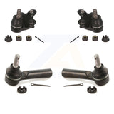 Front Suspension Ball Joint And Tie Rod End Kit For 2009-2010 Pontiac Vibe 2.4L