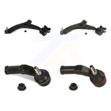 Front Suspension Control Arm Assembly Tie Rod End Kit For Volvo S40 C70 C30 V50