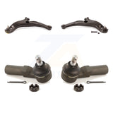 Front Suspension Control Arm Assembly Tie Rod End Kit For Mazda Protege Protege5