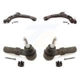 Front Suspension Control Arm Assembly & Tie Rod End Kit For Chevrolet Cobalt Ion