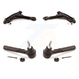 Front Suspension Control Arm Assembly & Tie Rod End Kit For Chevrolet Pontiac Am