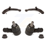 Front Suspension Control Arm Assembly & Tie Rod End Kit For 00-05 Hyundai Accent