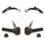 Front Suspension Control Arm Assembly & Tie Rod End Kit For Ford Explorer Police