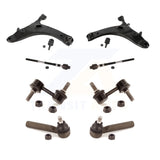 Front Control Arm & Ball Joint Tie Rod End Link Kit (8Pc) For Subaru Impreza WRX