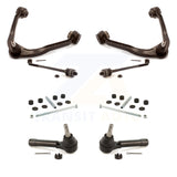 Front Control Arm & Ball Joint Tie Rod End Link Kit For Chevrolet Silverado 1500