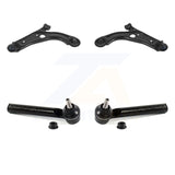 Front Suspension Control Arm Assembly And Tie Rod End Kit For Fiat 500