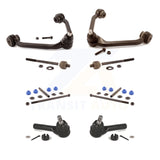 Front Suspension Control Arm Ball Joint Assembly Tie Rod End Link Kit (8Pc) For