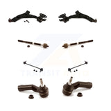 Front Control Arm Ball Joint Assembly Tie Rod End Link Kit (8Pc) For Ford Escape