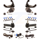 Front Control Arms & Lower Ball Joints Tie Rods Link Sway Bar Kit (13Pc) For GMC