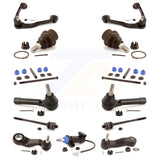 Front Control Arms Lower Ball Joints Tie Rods Link Sway Bar Kit (13Pc) For 1500