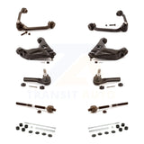 Front Control Arms Lower Ball Joints Tie Rods Link Sway Bar Kit (10Pc) For Mazda