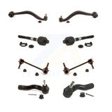 Front Control Arm And Ball Joint Tie Rod End Link Kit (8Pc) For 2010 Lincoln MKZ