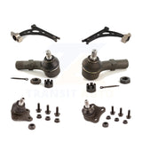 Front Suspension Control Arm With Tie Rod End And Ball Joint Kit (6Pc) For