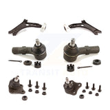 Front Suspension Control Arm With Tie Rod End And Ball Joint Kit (6Pc) For