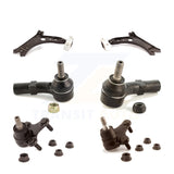 Front Suspension Control Arm With Tie Rod End And Ball Joint Kit (6Pc) For