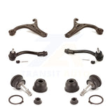 Front Suspension Control Arm Tie Rod End Ball Joint Kit (6Pc) For Hyundai Accent