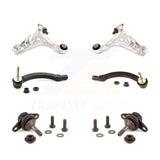 Front Suspension Control Arm Tie Rod End Ball Joint Kit (6Pc) For Volvo S60 V70