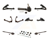 Front Control Arms And Lower Ball Joints Tie Rods Link Sway Bar Kit (10Pc) For