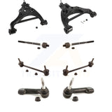 Front Control Arm Ball Joint Assembly Tie Rod End Link Kit (8Pc) For Ford F-150