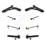 Front Suspension Control Arm Ball Joint Tie Rod End Link Kit (8Pc) For Fiat 500