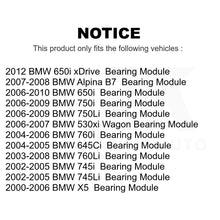 Load image into Gallery viewer, Rear Wheel Bearing Assembly 70-512226 For BMW X5 750Li 650i 745Li 530xi 750i B7