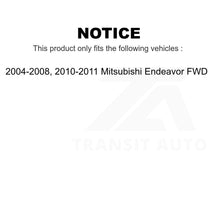 Charger l&#39;image dans la galerie, Rear Wheel Bearing Hub Assembly 70-512289 For Mitsubishi Endeavor FWD