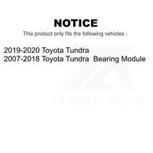 Load image into Gallery viewer, Rear Right Wheel Bearing Assembly 70-512351 For Toyota Tundra