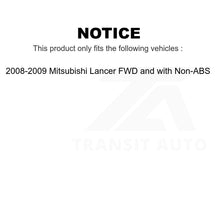 Load image into Gallery viewer, Rear Wheel Bearing Hub Assembly 70-512376 For Mitsubishi Lancer FWD with Non-ABS