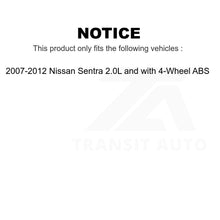 Load image into Gallery viewer, Rear Wheel Bearing Hub Assembly 70-512384 For Nissan Sentra