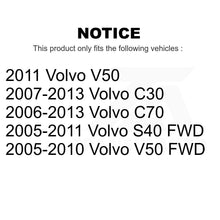 Load image into Gallery viewer, Rear Wheel Bearing Hub Assembly 70-512411 For Volvo S40 C70 C30 V50