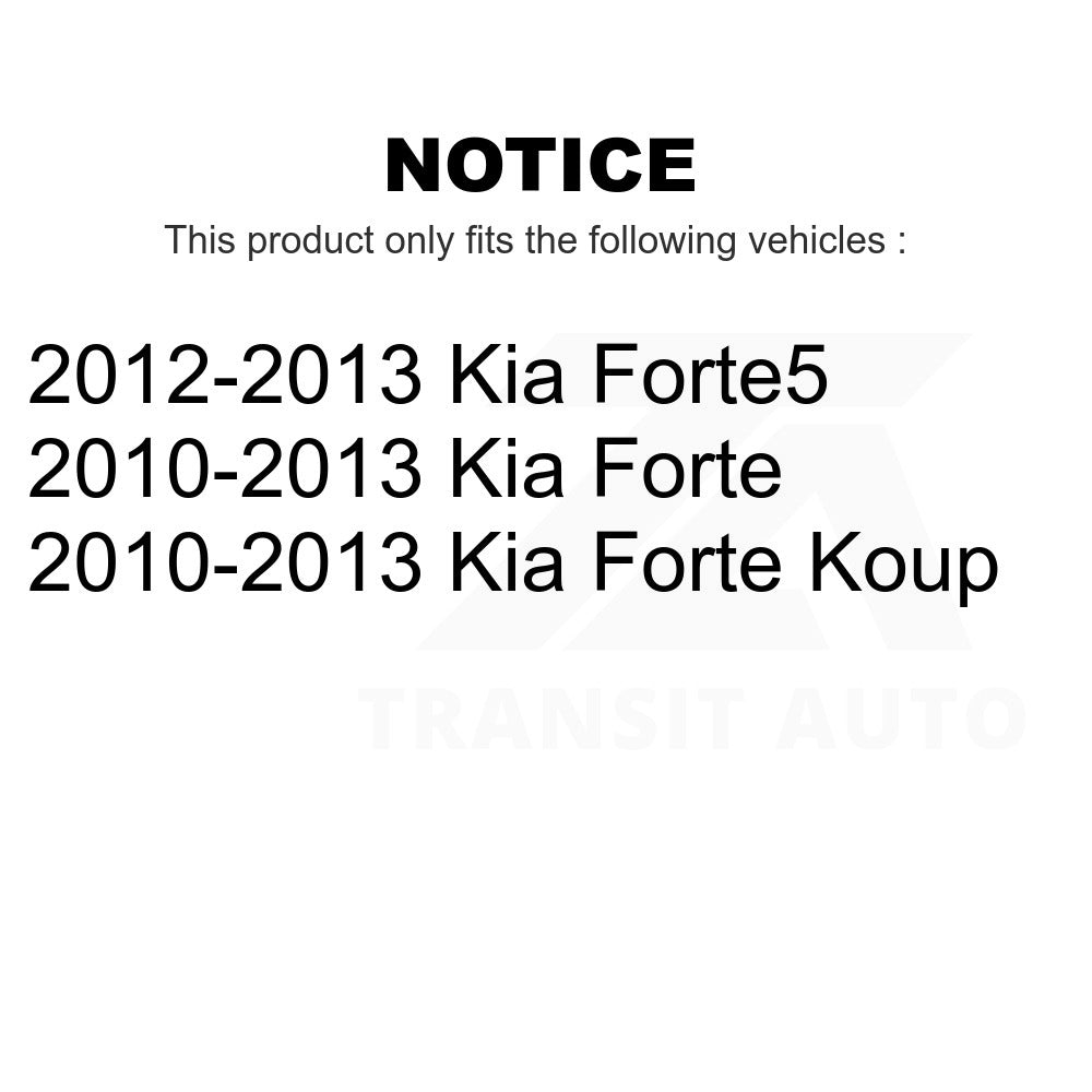 Rear Wheel Bearing Hub Assembly 70-512436 For Kia Forte Koup Forte5