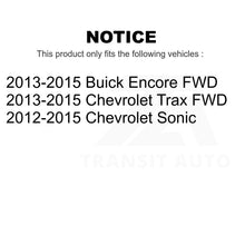 Load image into Gallery viewer, Rear Wheel Bearing Hub Assembly 70-512438 For Chevrolet Sonic Buick Encore Trax