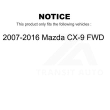 Charger l&#39;image dans la galerie, Rear Wheel Bearing Hub Assembly 70-512452 For 2007-2016 Mazda CX-9 FWD