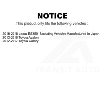 Charger l&#39;image dans la galerie, Rear Left Wheel Bearing Hub Assembly 70-512454 For Toyota Camry Avalon Lexus