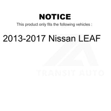 Charger l&#39;image dans la galerie, Rear Wheel Bearing Hub Assembly 70-512550 For 2013-2017 Nissan LEAF