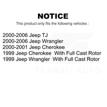 Load image into Gallery viewer, Front Wheel Bearing Hub Assembly 70-513158 For Jeep Wrangler Cherokee TJ