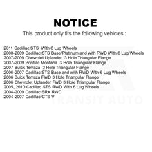 Load image into Gallery viewer, Wheel Bearing Hub Assembly 70-513197 For Cadillac CTS Chevrolet Uplander SRX STS