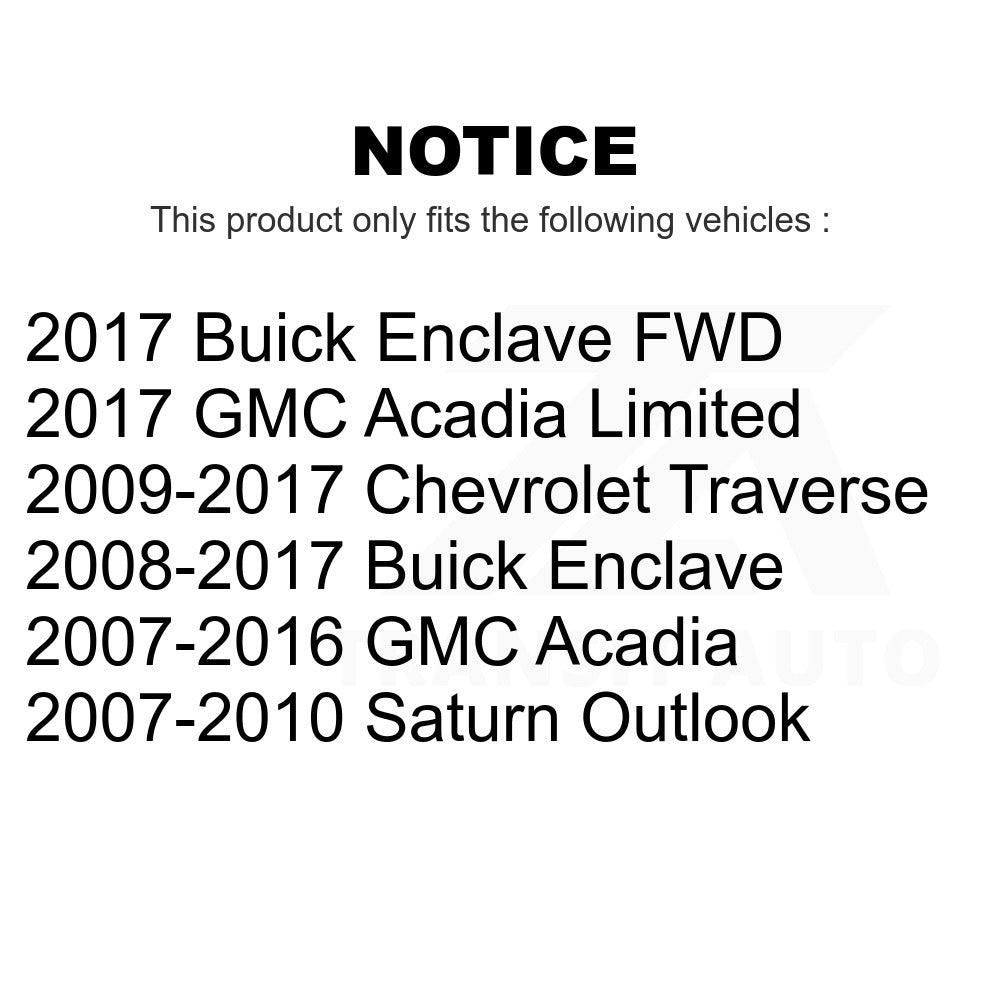 Wheel Bearing Hub Assembly 70-513277 For Chevrolet Traverse GMC Acadia Buick