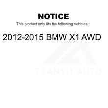 Charger l&#39;image dans la galerie, Front Wheel Bearing Hub Assembly 70-513332 For 2012-2015 BMW X1 AWD