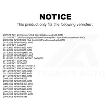 Load image into Gallery viewer, Front Wheel Bearing Hub Assembly 70-513335 For INFINITI Q50 G37 FX35 G35 M35 Q60