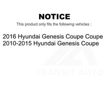 Charger l&#39;image dans la galerie, Front Wheel Bearing Hub Assembly 70-513343 For Hyundai Genesis Coupe