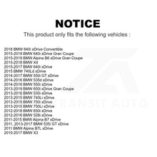 Charger l&#39;image dans la galerie, Front Wheel Bearing Hub Assembly 70-513391 For BMW X3 528i xDrive 535i X4 750Li