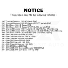 Charger l&#39;image dans la galerie, Wheel Bearing Hub Assembly 70-515086 For Chevrolet Silverado 2500 HD GMC 1500 XL
