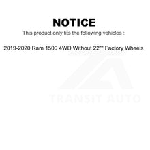 Charger l&#39;image dans la galerie, Front Wheel Bearing Hub Assembly 70-515179 For 2019-2020 Ram 1500 4WD