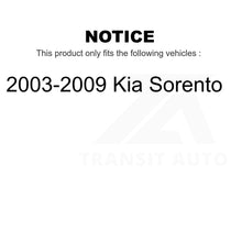 Charger l&#39;image dans la galerie, Rear Inner Wheel Bearing Race Set 70-516009 For 2003-2009 Kia Sorento